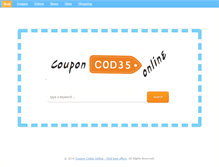 Tablet Screenshot of couponcodes-online.com